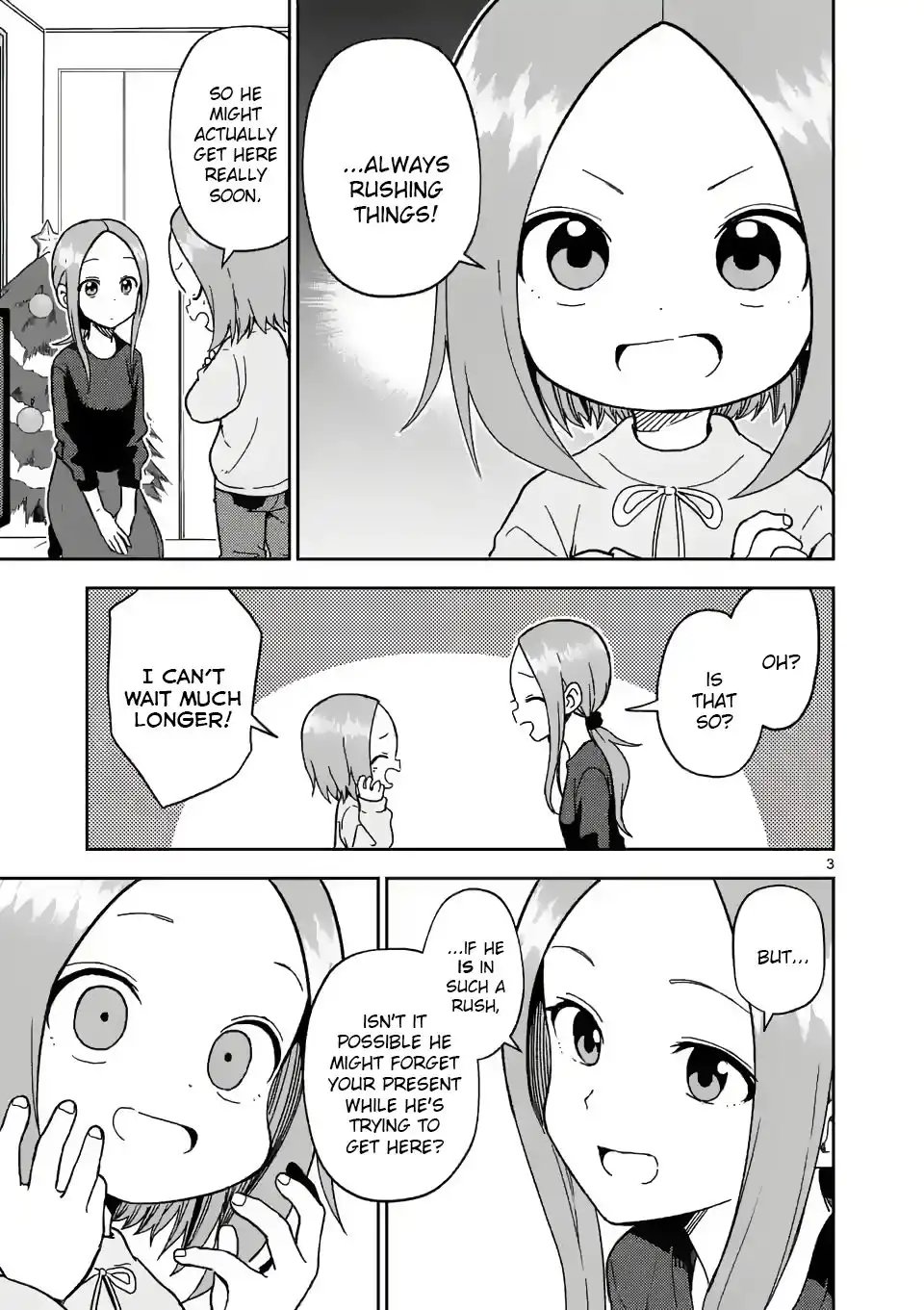 Karakai Jouzu no (Moto) Takagi-san Chapter 167 3